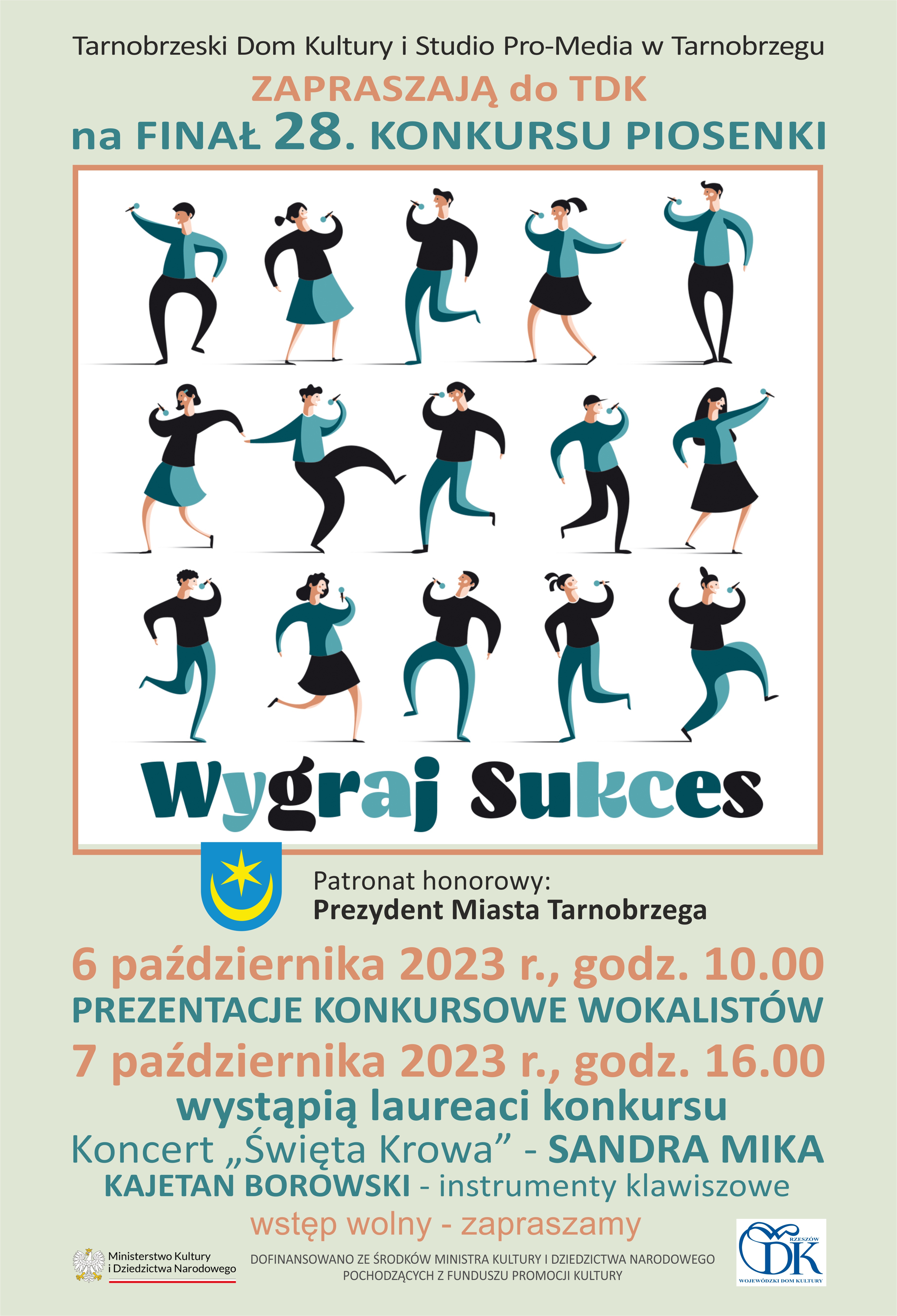 FINAŁ 28. Konkursu Piosenki Wygraj Sukces ZAPRASZAMY
